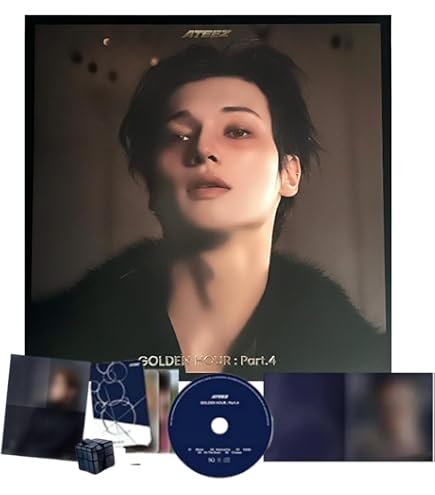 Amazon.com: ATEEZ GOLDEN HOUR Part.4 Album Digipack [SAN Ver
